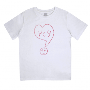Hey Heart Junior Classic Jersey T-Shirt hey