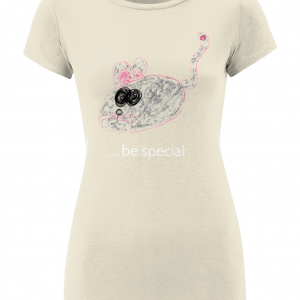 Mousey Women's Slim-Fit Jersey T-Shirt