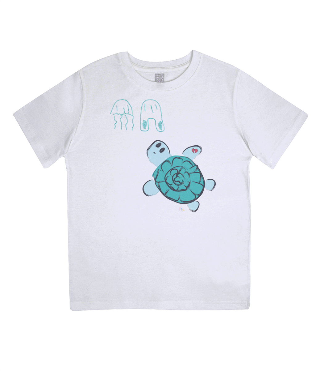 Swimmer Turtle Junior Classic Jersey T-Shirt