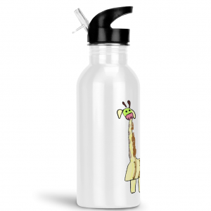 Gym Fitness Water Bottle 600ml fatterlogofull-01 www.riakids.coAlia Edition aliagiraffe