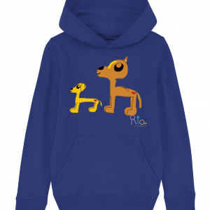 Ria 2 Dog Mini Cruiser - Iconic Kids Hoodie