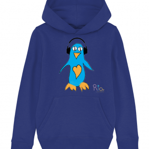 Penguin Mini Cruiser - Iconic Kids Hoodie